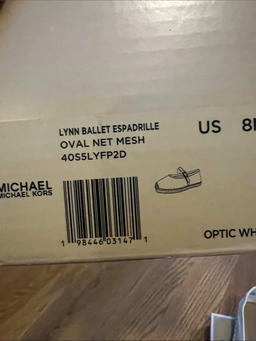 MICHAEL Michael Kors White Knit Mary Janes - Picture 5 of 5